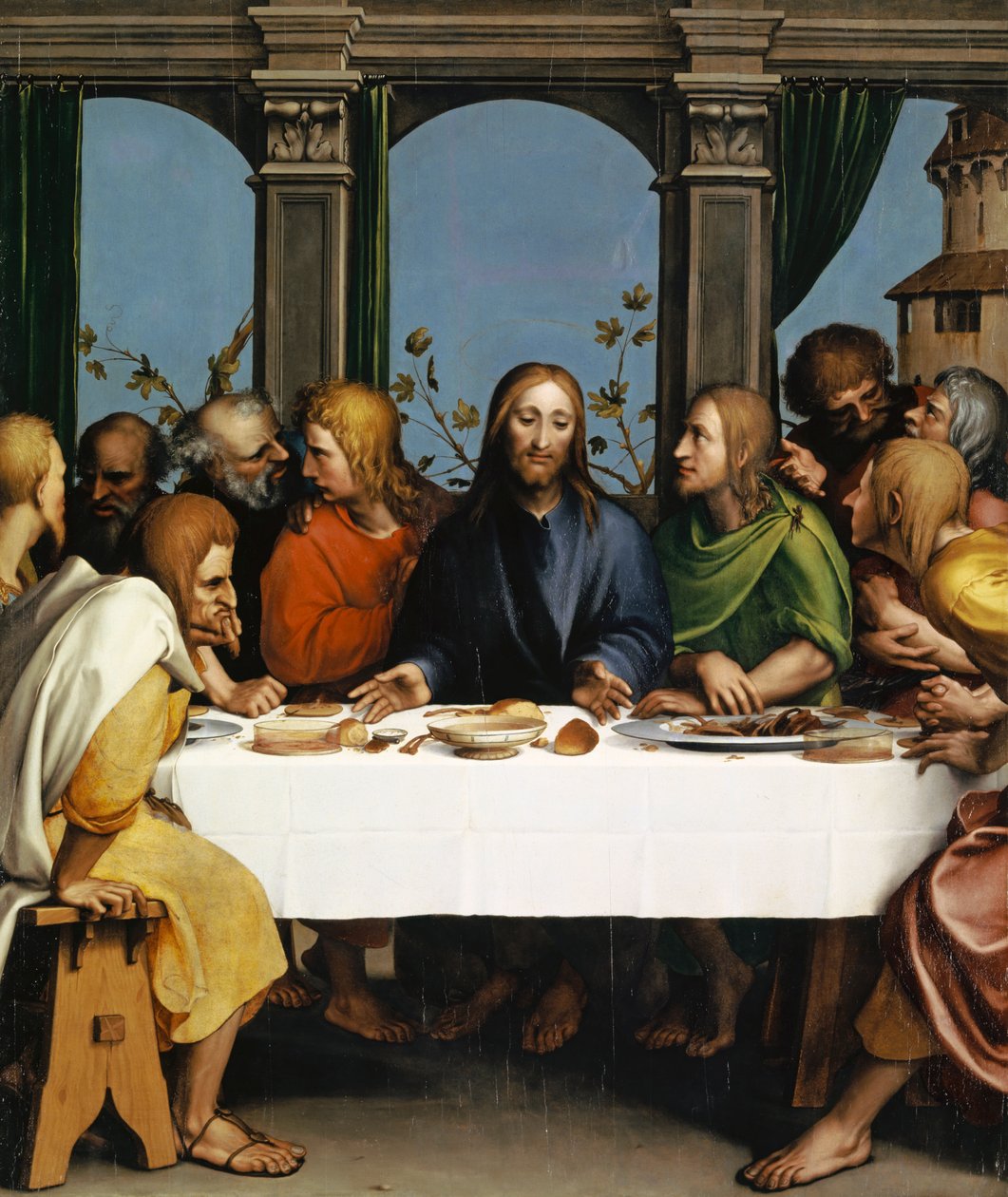A Última Ceia, c.1527 de Hans Holbein der Jüngere