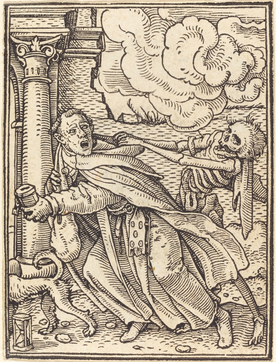 O Frade Mendicante de Hans Holbein der Jüngere