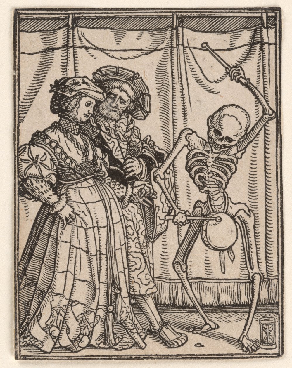 A nobre, de «A Dança da Morte» de Hans Holbein the Younger