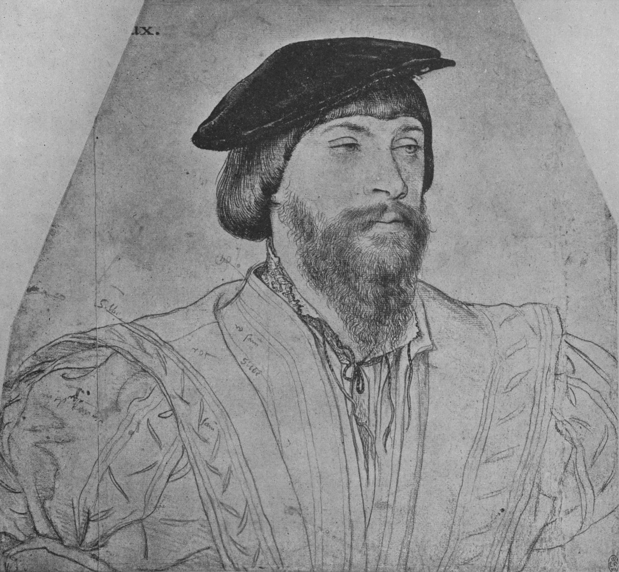 Thomas, lorde Vaux, c1533 1945 de Hans Holbein der Jüngere