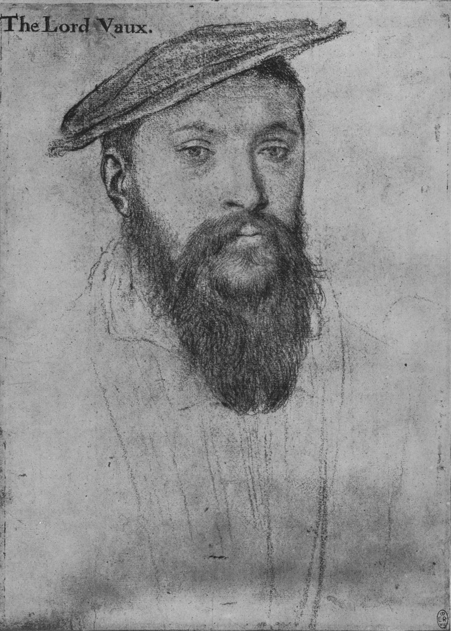 Thomas, lorde Vaux, c1536 1945 de Hans Holbein der Jüngere