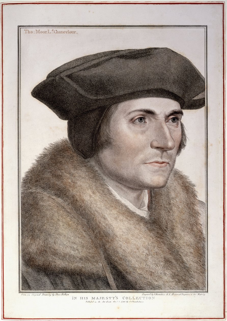 Thomas More, senhor chanceler de Hans Holbein der Jüngere