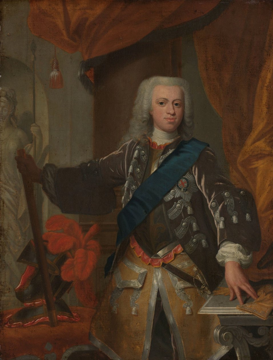 Guilherme IV (1711-51), Príncipe de Orange de Hans Hysing (attributed to)