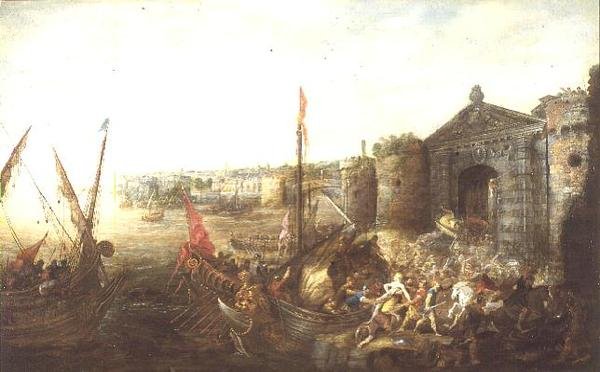 A Violação de Helena de Hans III Jordaens