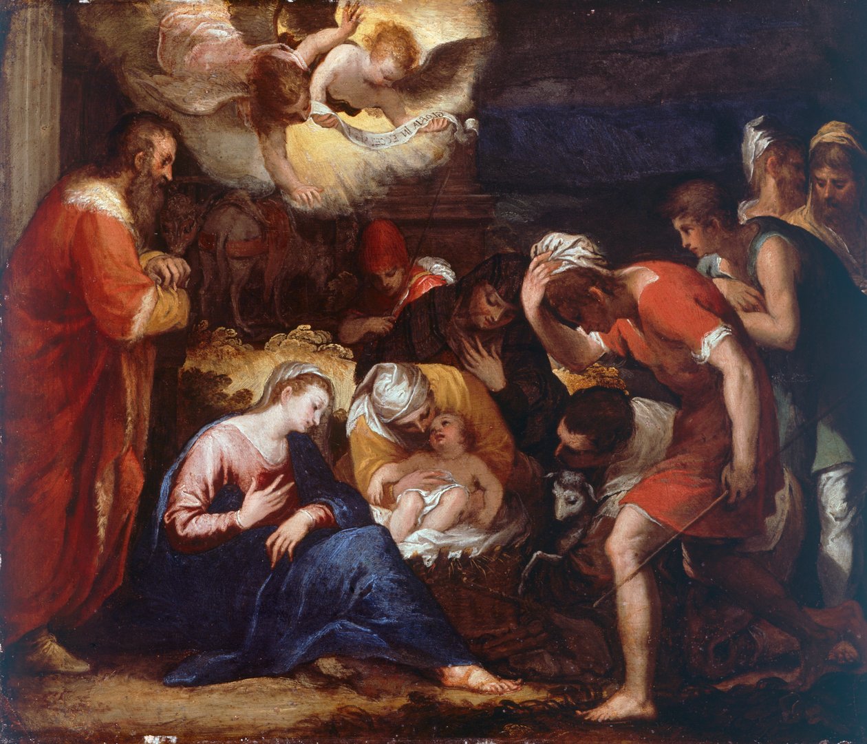 Natividade de Hans I or Johann Rottenhammer