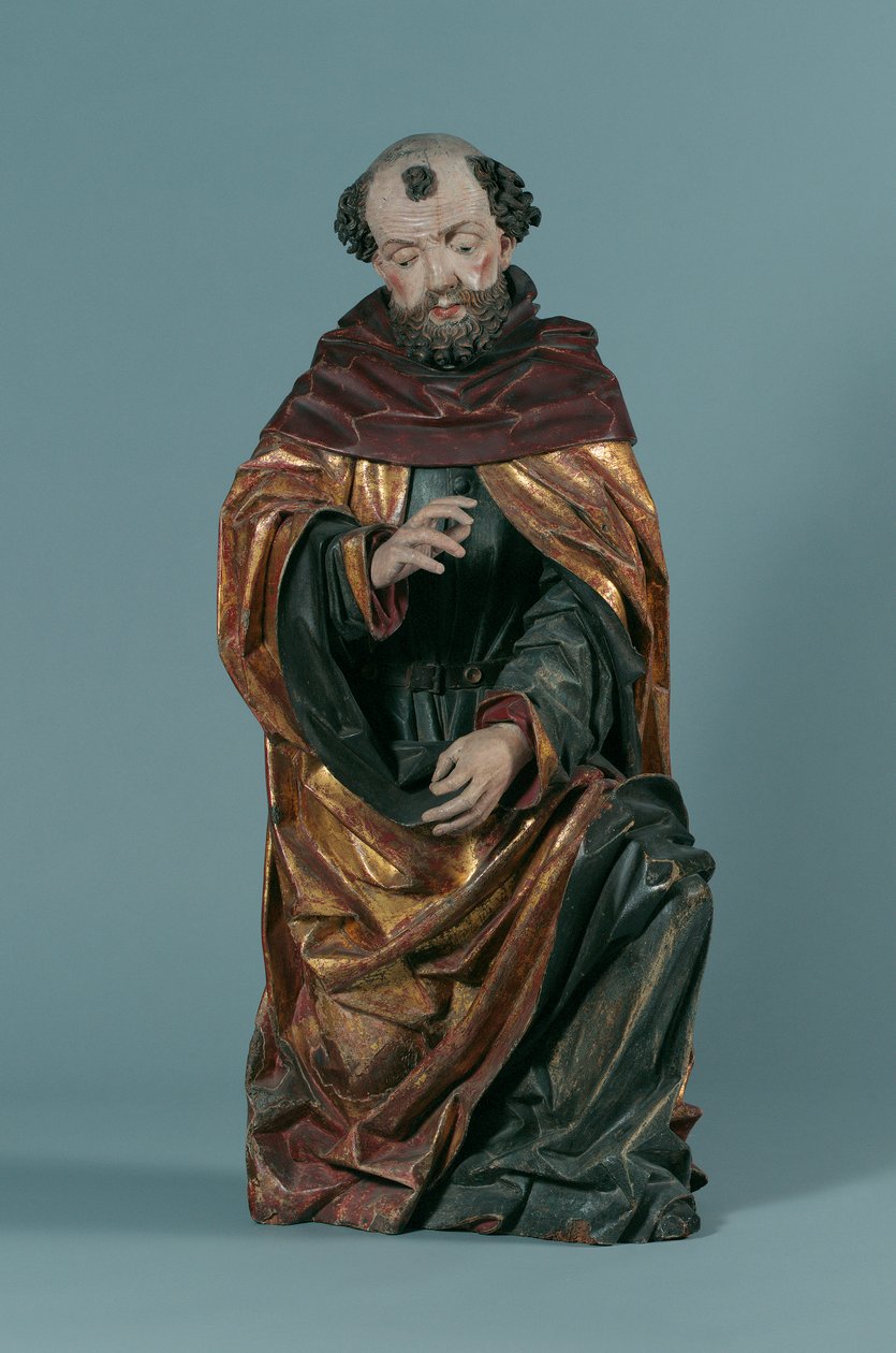 José de um Grupo de Adoração (Nascimento de Cristo) de Hans Klocker