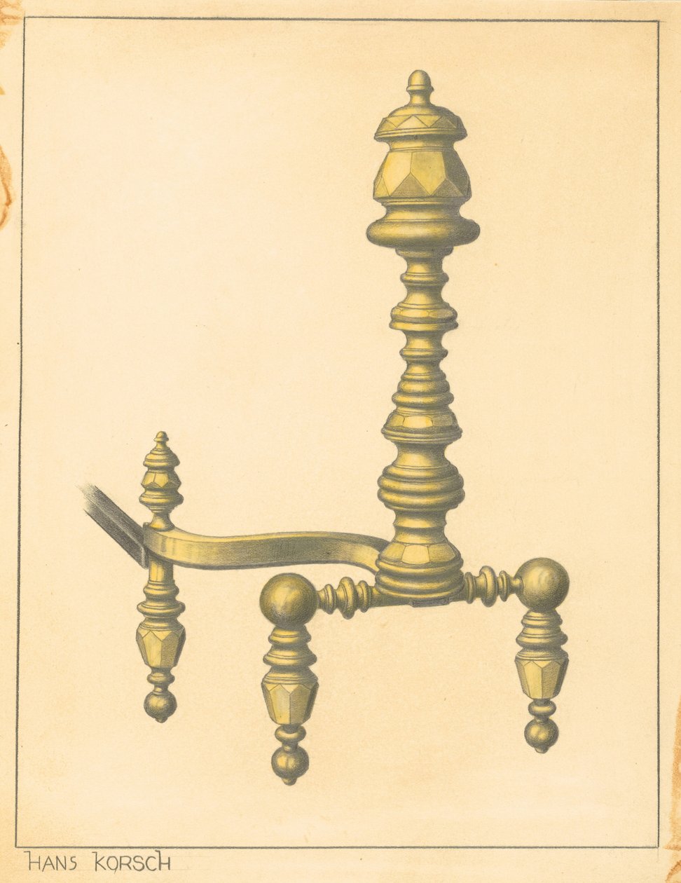 Andiron de Hans Korsch