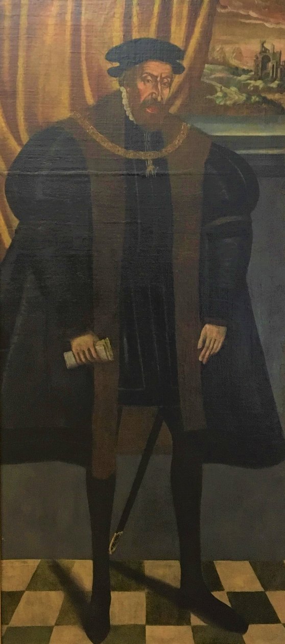 Imperador Fernando I de Habsburgo (sem moldura) de Hans Krell