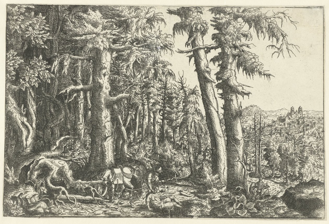 Paisagem com o Bom Samaritano de Hans Lautensack