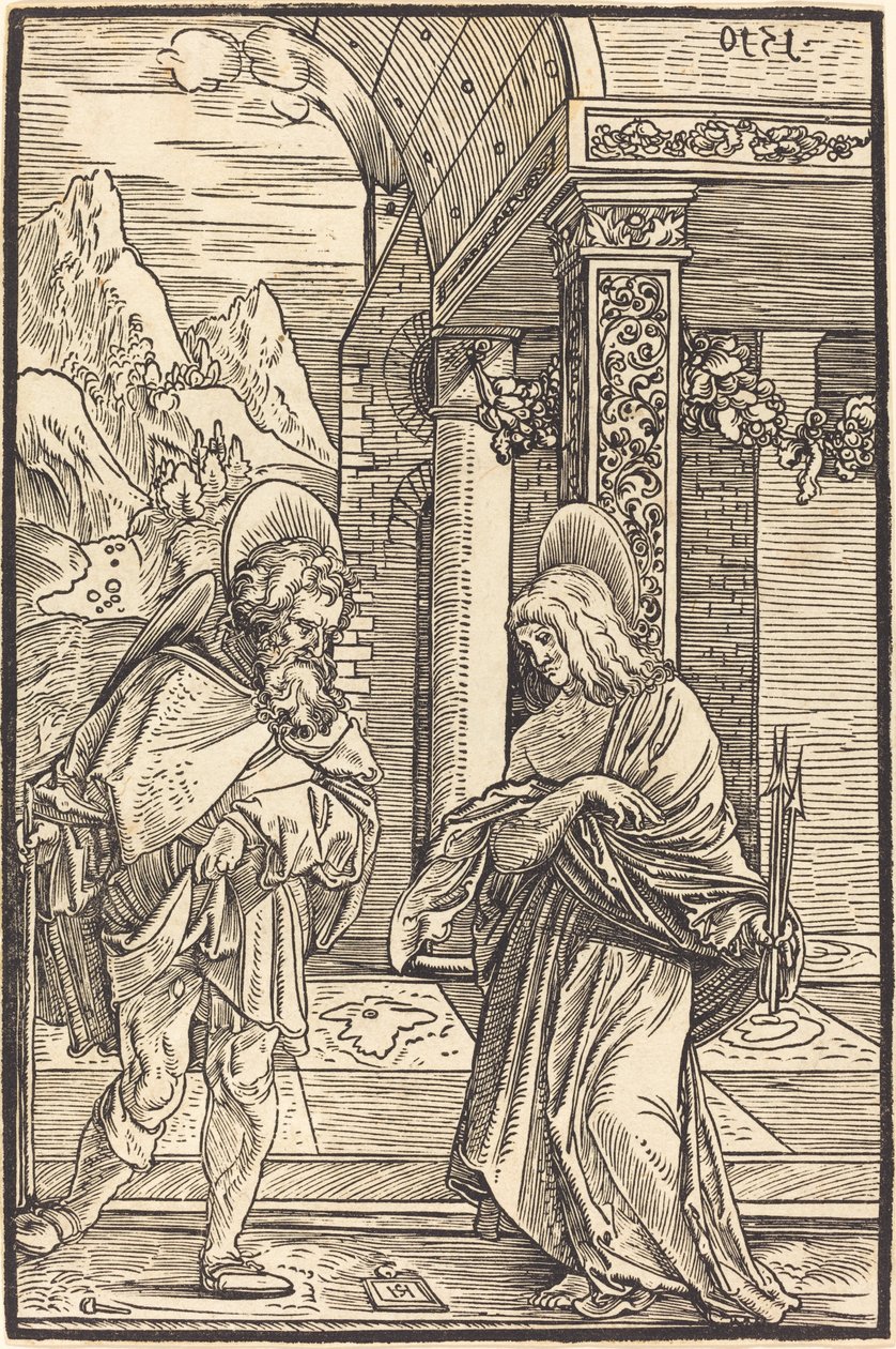 São Roque e São Sebastião de Hans Leonard Schaufelein