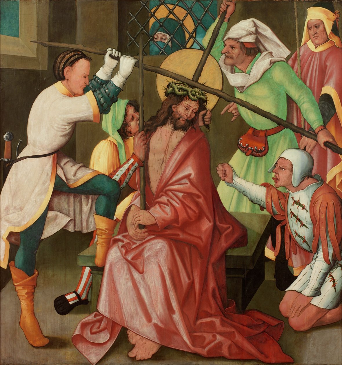 A Revelação de Cristo, c.1510-30 (óleo sobre painel) de Hans Leonard Schaufelein