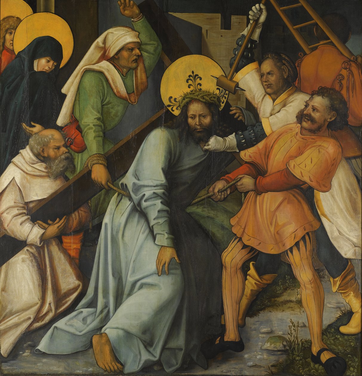 Cristo carregando a cruz de Hans Leonhard Schäufelein