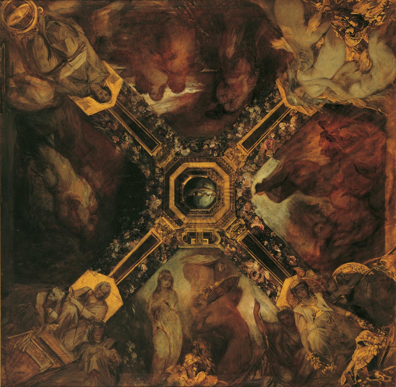 O Anel do Nibelungo de Hans Makart