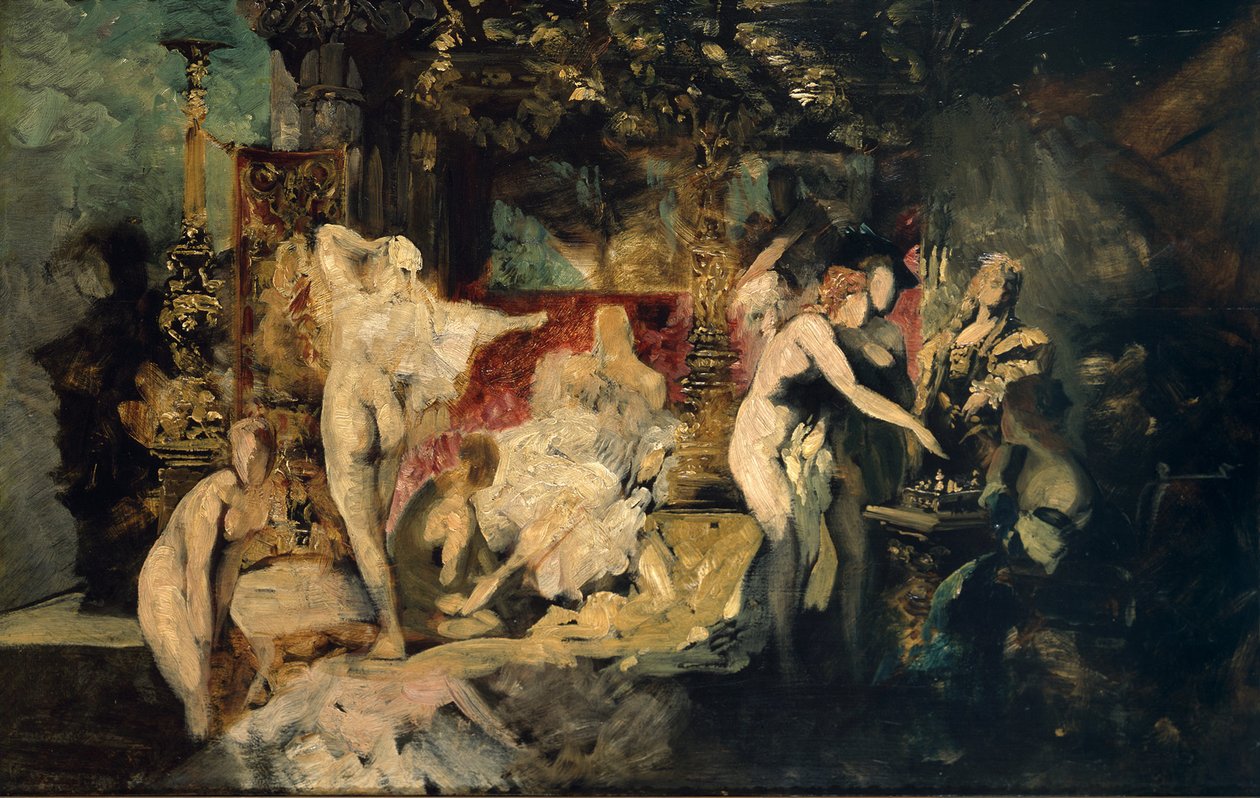 O verão. Estudo de Hans Makart