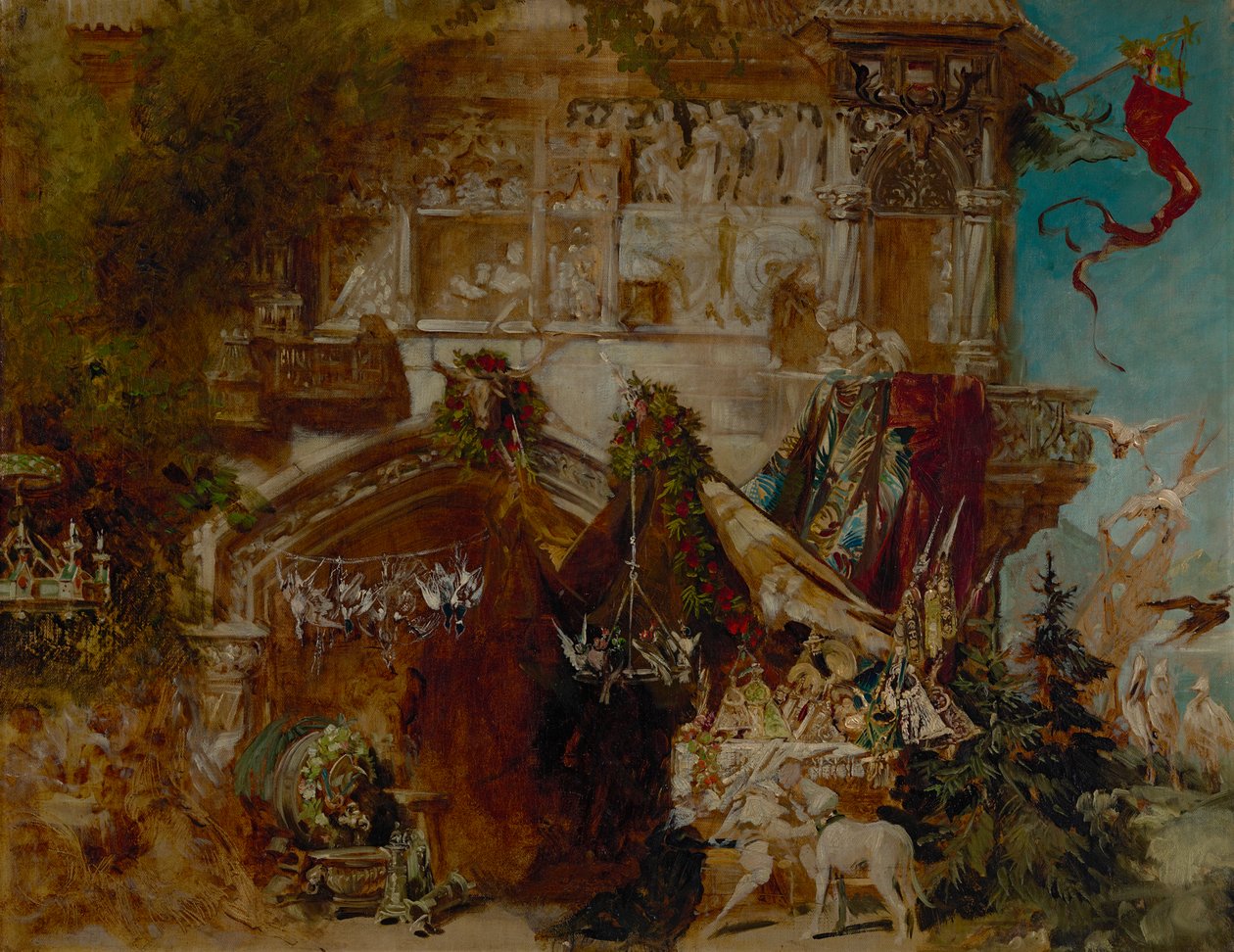 O castelo de caça de Hans Makart