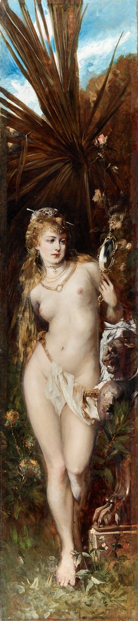 Os cinco sentidos: o rosto de Hans Makart