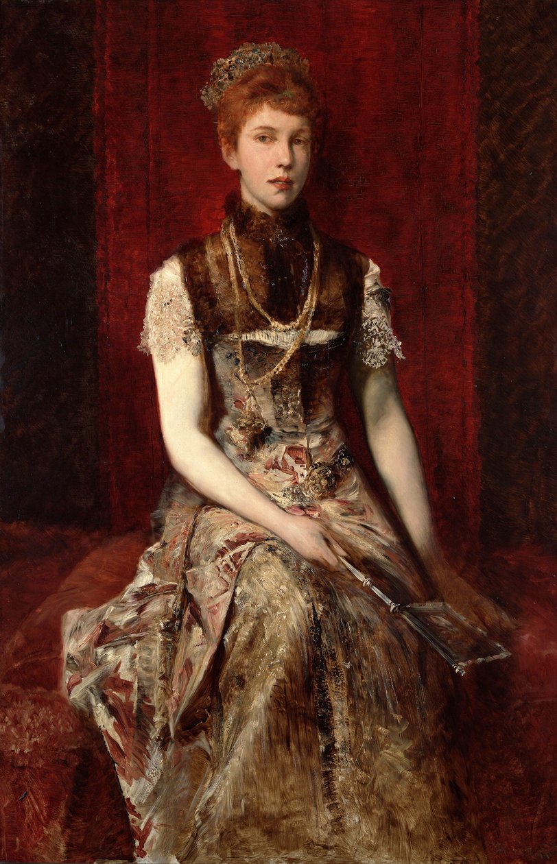 Dora Fournier-Gabillon por volta de 1879 de Hans Makart