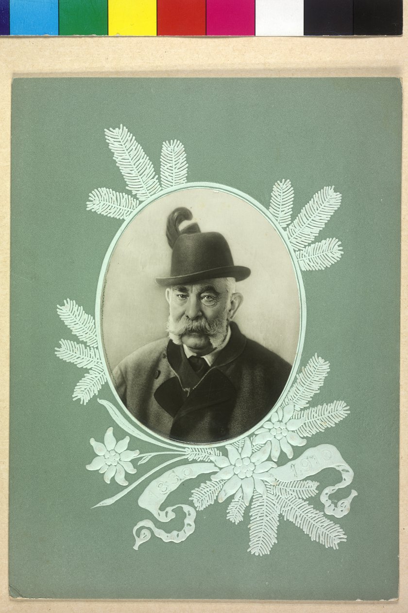 Imperador da Áustria Franz Joseph I de Hans Makart