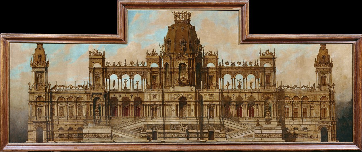 Projeto para um Palácio: Fachada de Hans Makart