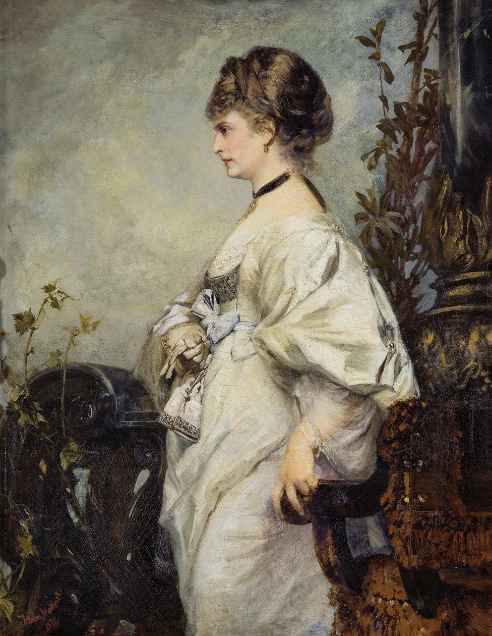 Praça da Madalena de Hans Makart