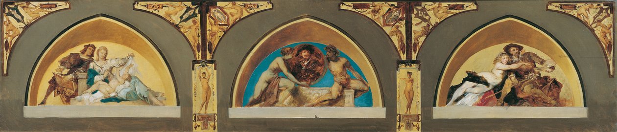 Raphael, Rembrandt, Rubens de Hans Makart