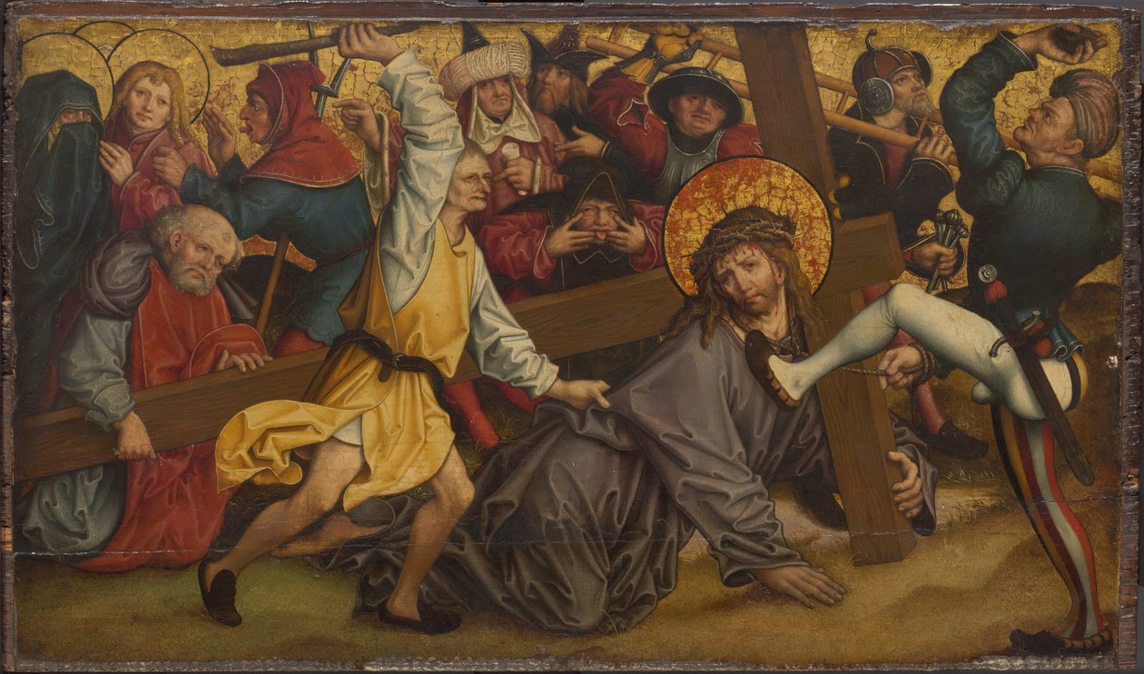 Cristo carregando a cruz, 150015. de Hans Maler