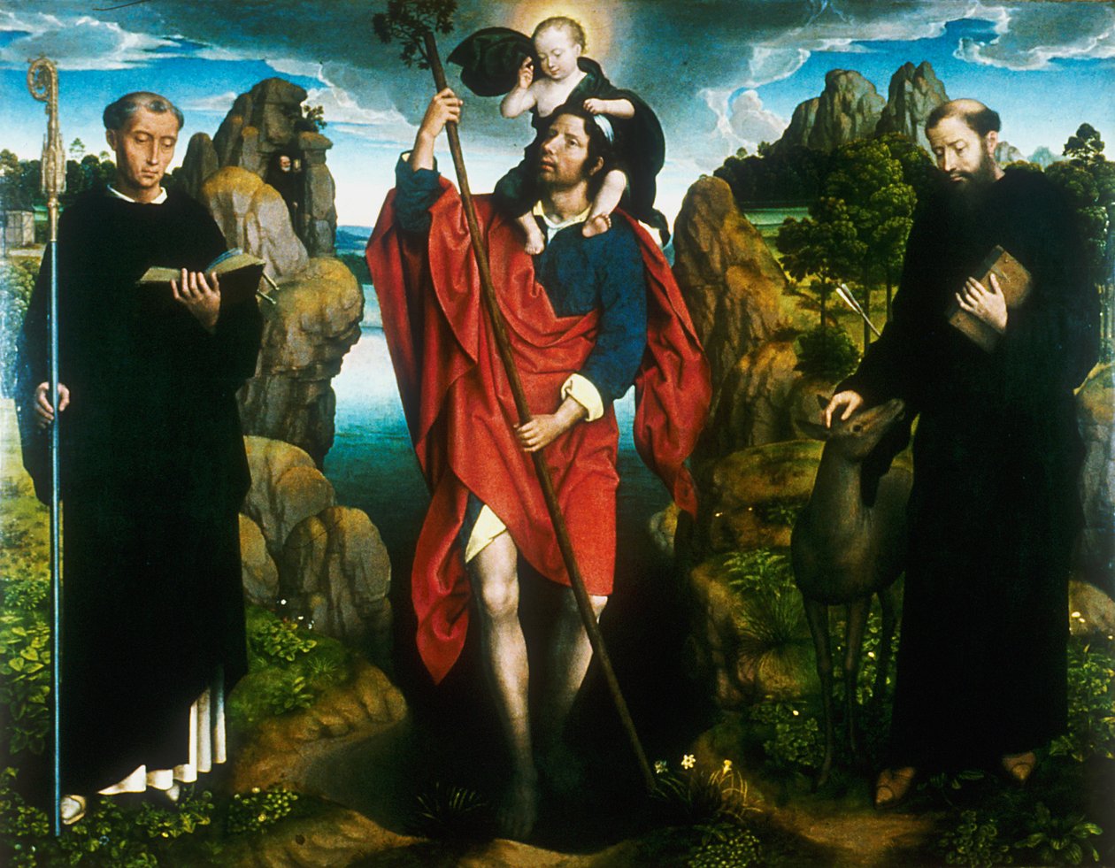 Retábulo da capela-mor Moreel, 1484 de Hans Memling