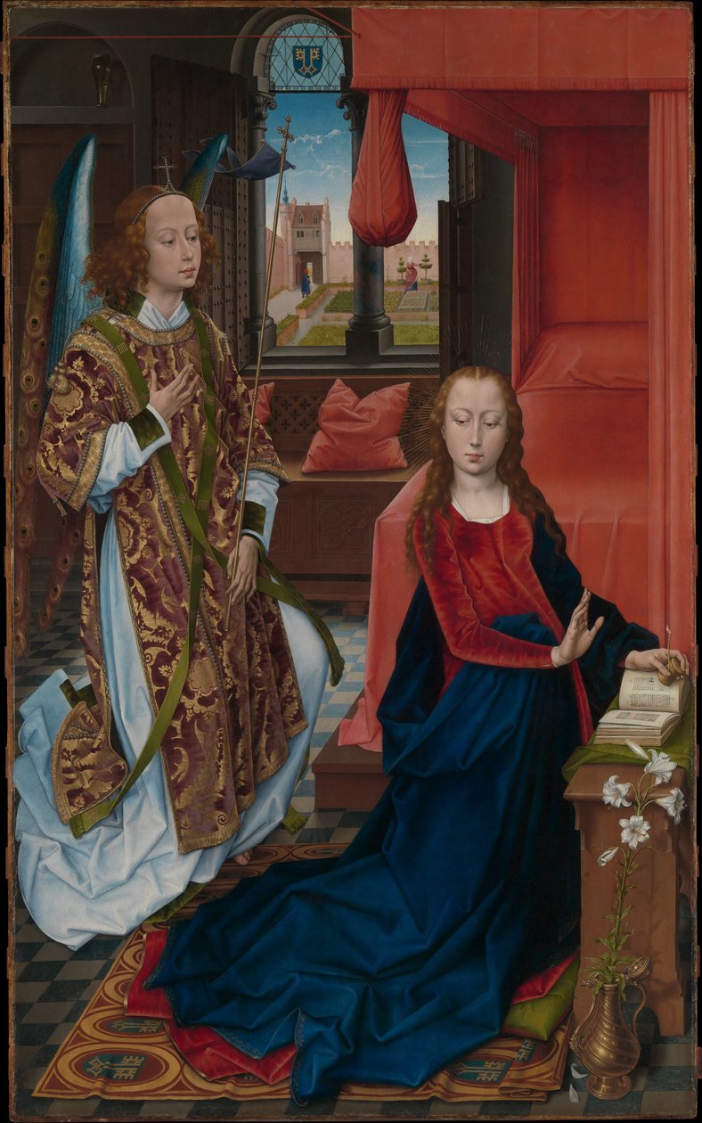 Anunciação de Hans Memling