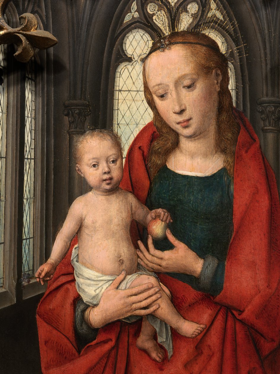 Detalhe da Relíquia de Santa Úrsula de Hans Memling