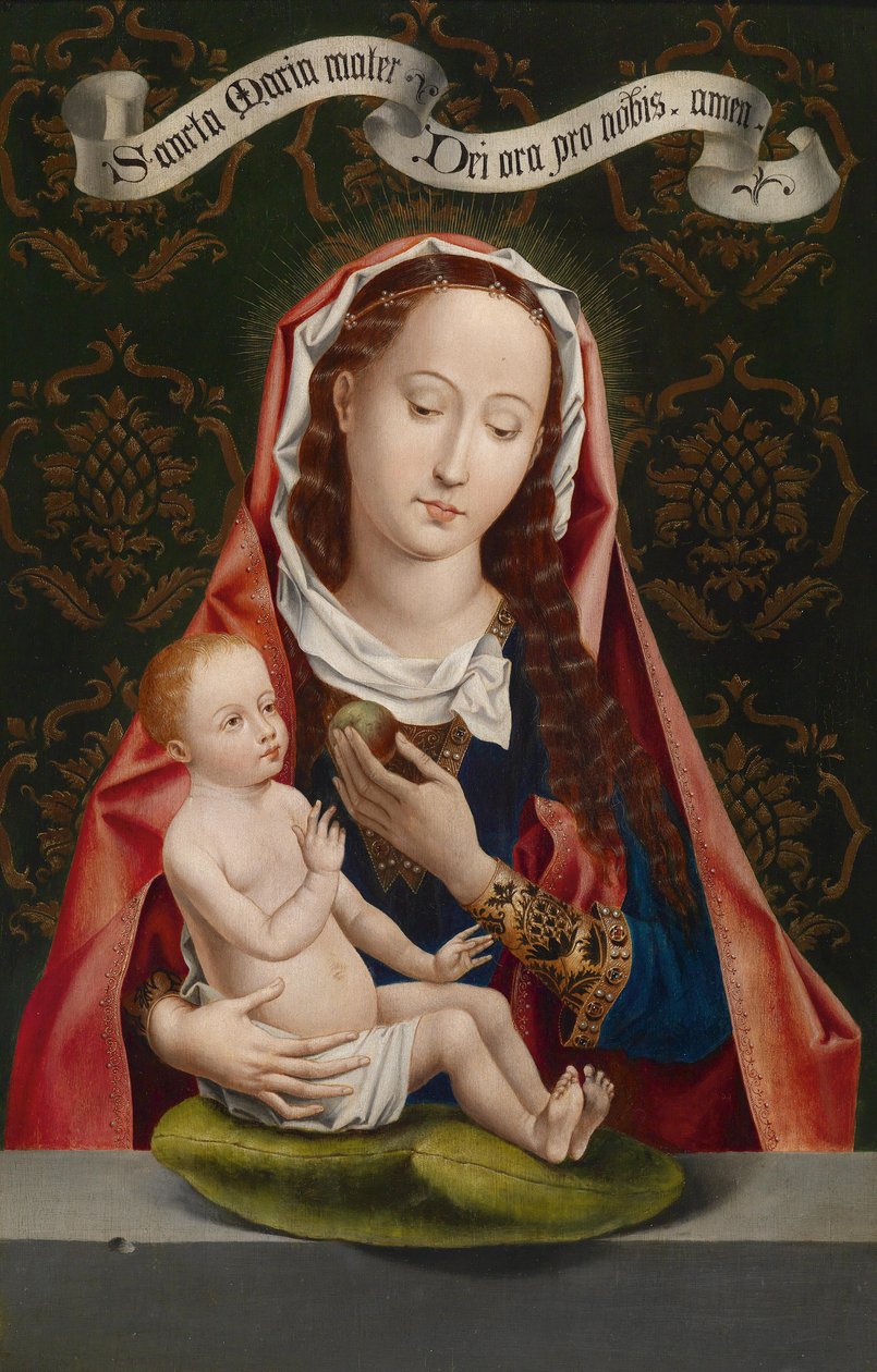 Madonna da Maçã de Hans Memling