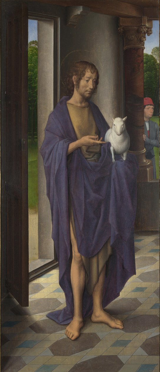 São João Batista, ca 1478 de Hans Memling