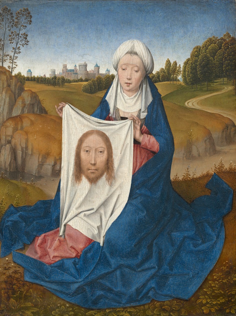 Santa Verônica [anverso], c. 14701475. de Hans Memling