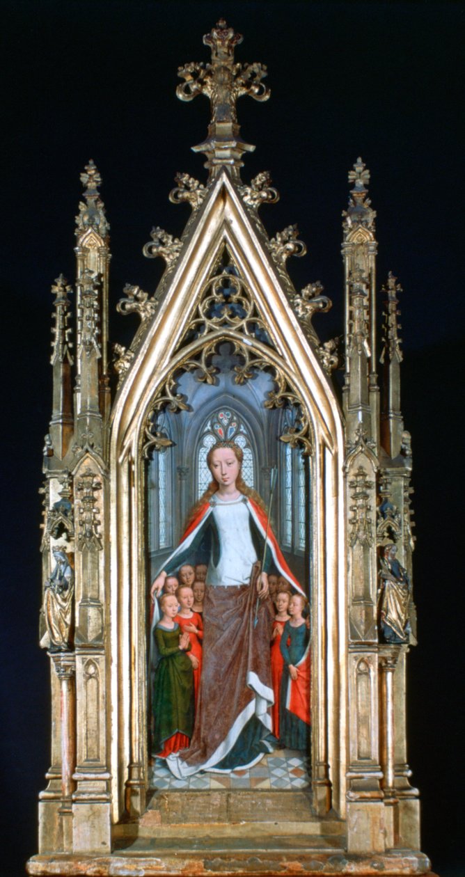 Santuário de Santa Úrsula, Santa Úrsula e as Virgens Sagradas, 1489 de Hans Memling