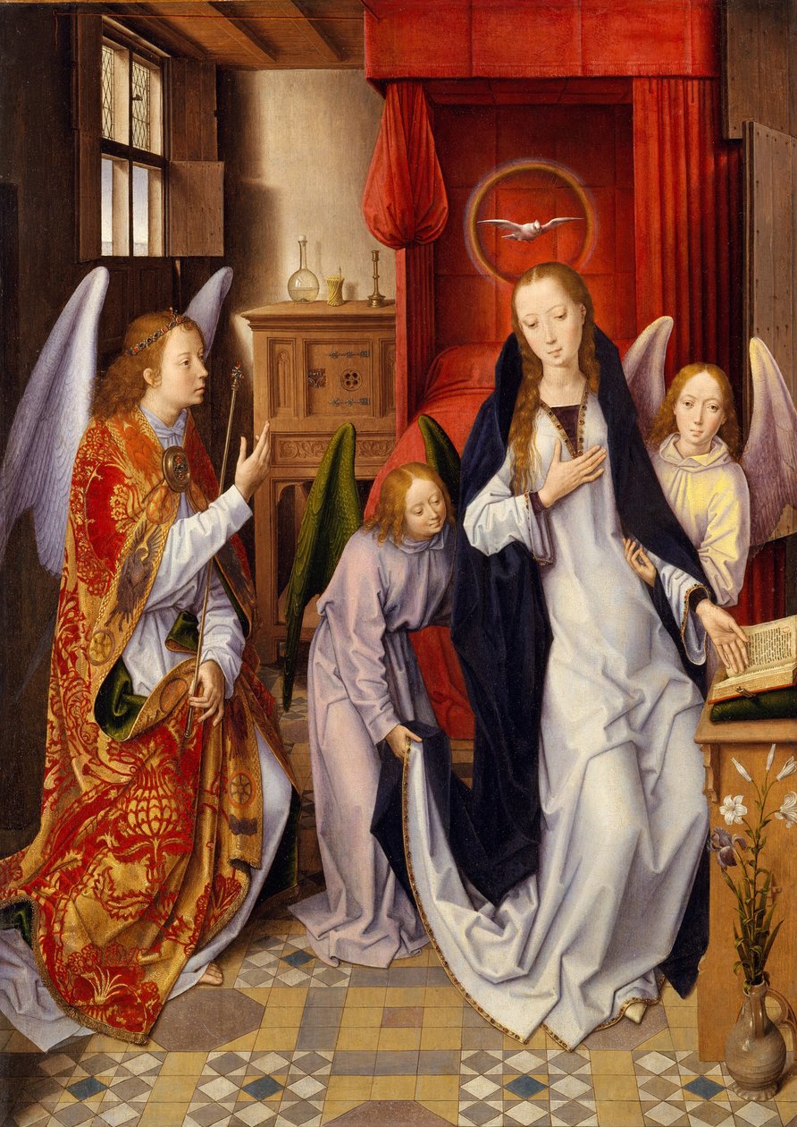 A Anunciação de Hans Memling