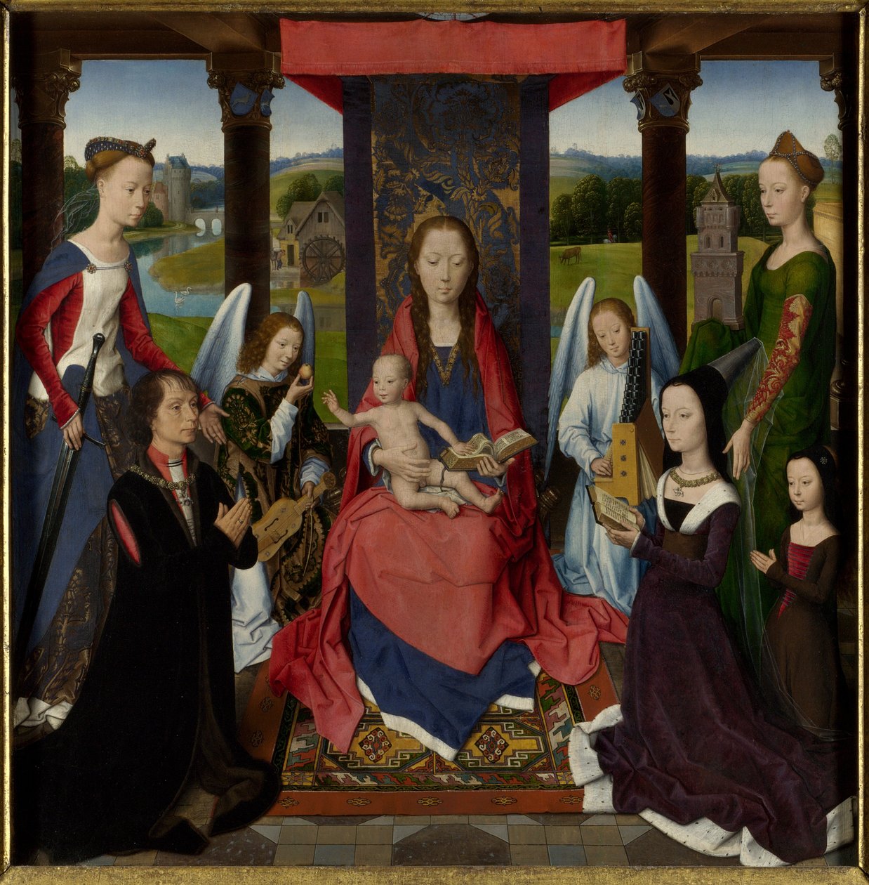 O Tríptico de Donne de Hans Memling