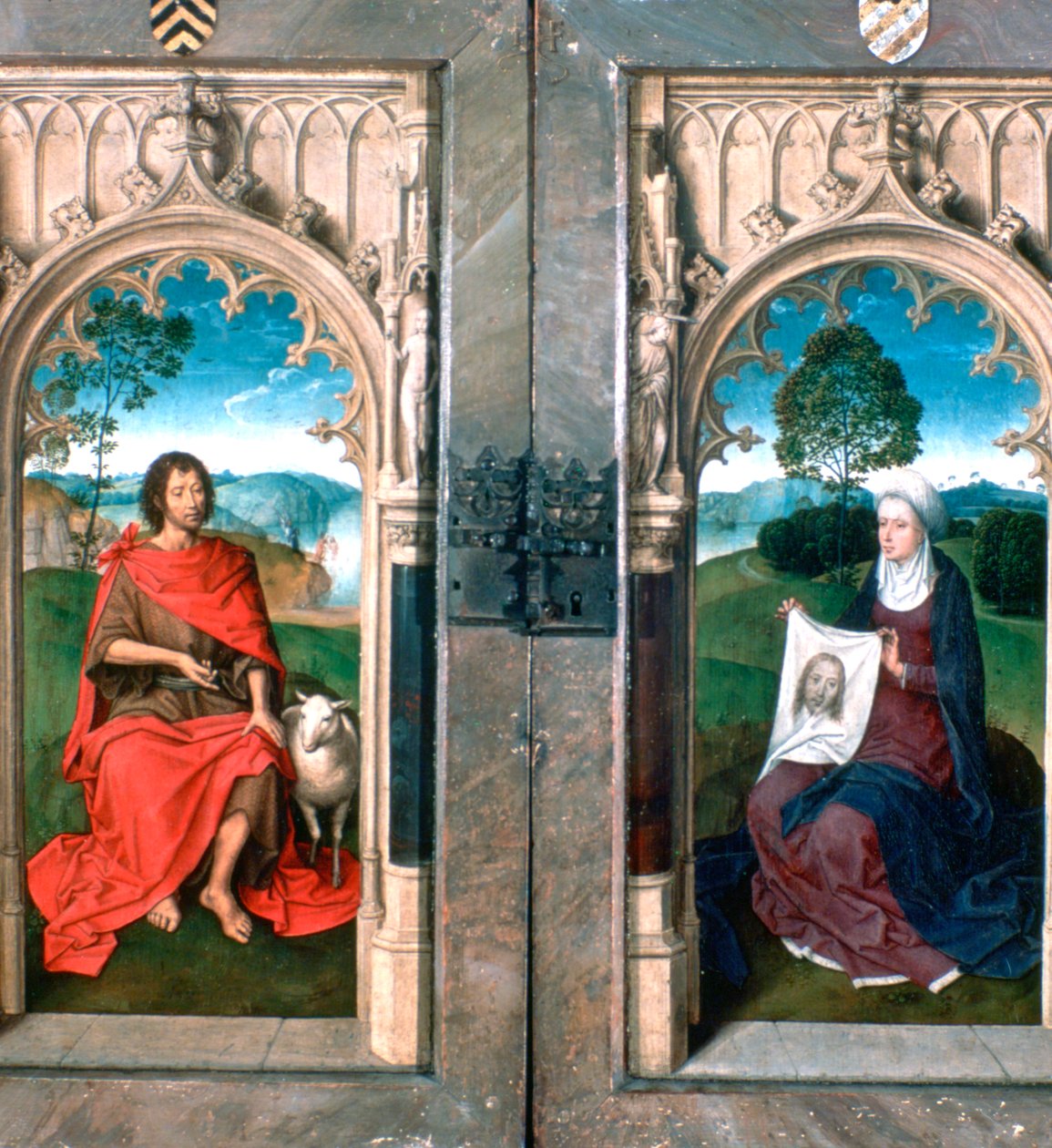 Tríptico de Jan Florain, 1479 de Hans Memling