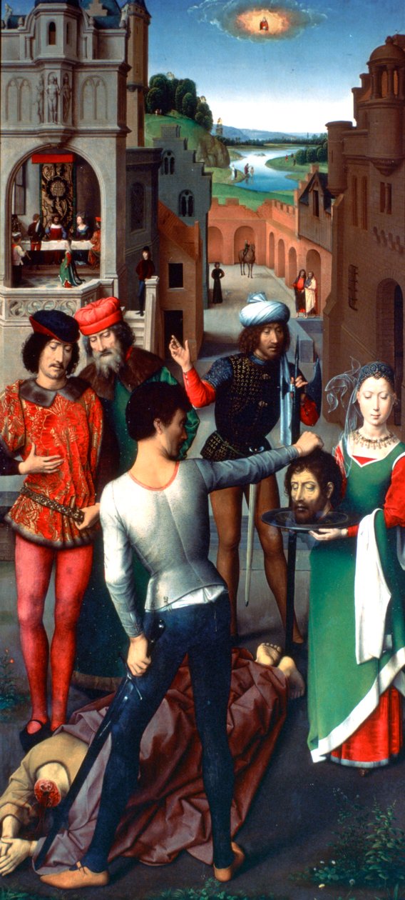 Tríptico de São João Batista e São João Evangelista, 1479 de Hans Memling