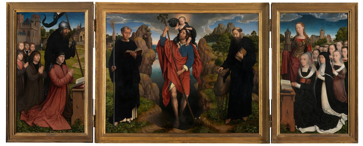 Tríptico de Willem Moreel de Hans Memling