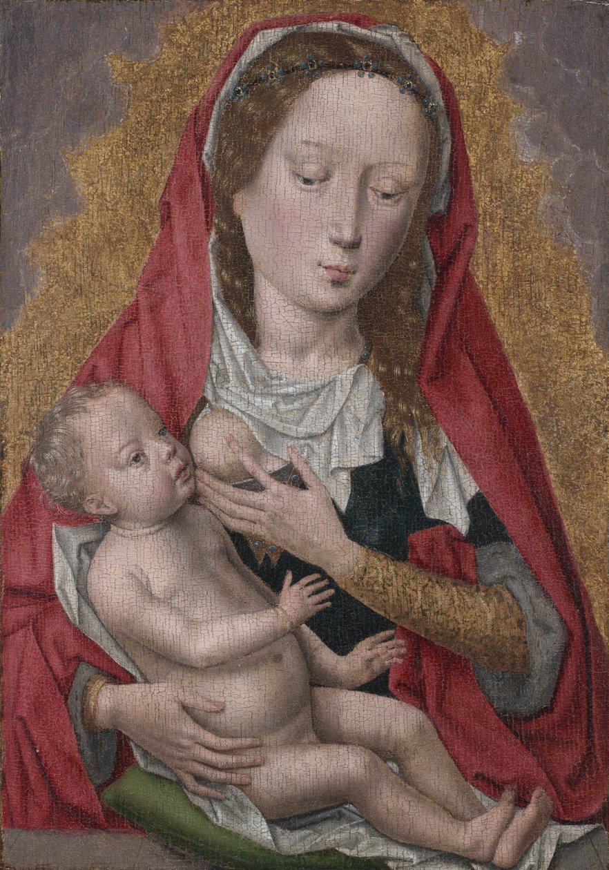 Virgem e Criança, c. 1470-1480. de Hans Memling