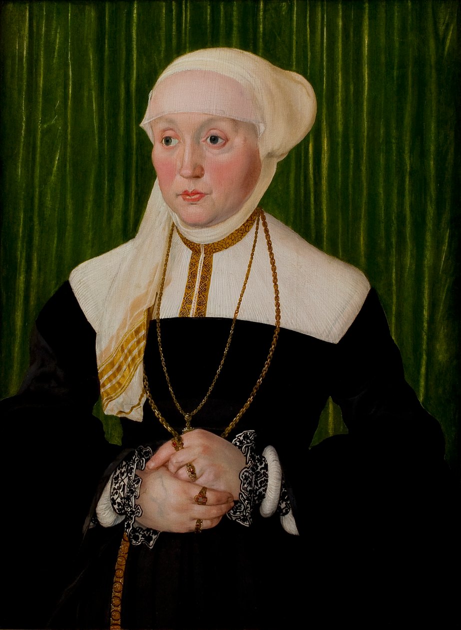 Retrato de uma Senhora de Hans Mielich