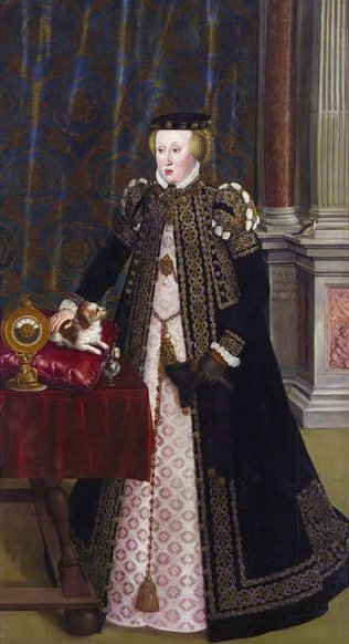 Archduchess Anna da Baviera (1528-1590), filha de Fernando I, Sacro Imperador Romano, 1556 de Hans Muelich or Mielich