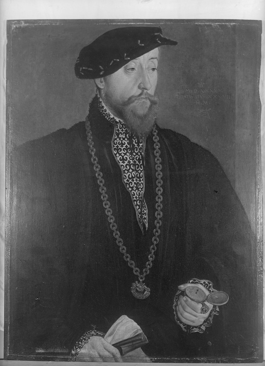 Retrato de Pankraz von Freyberg, 1545 de Hans Muelich or Mielich