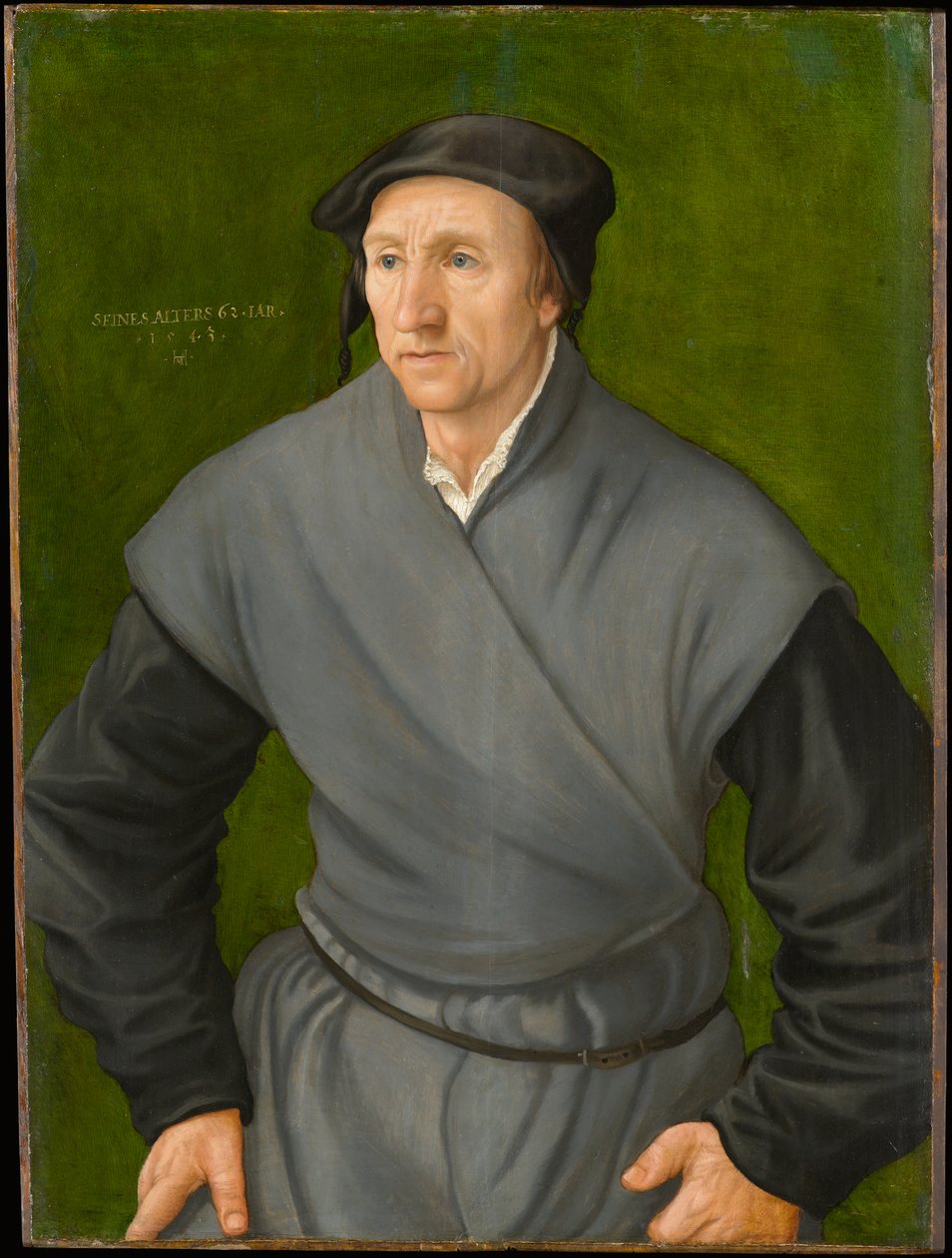 Retrato de um homem, 1543 de Hans Muelich or Mielich
