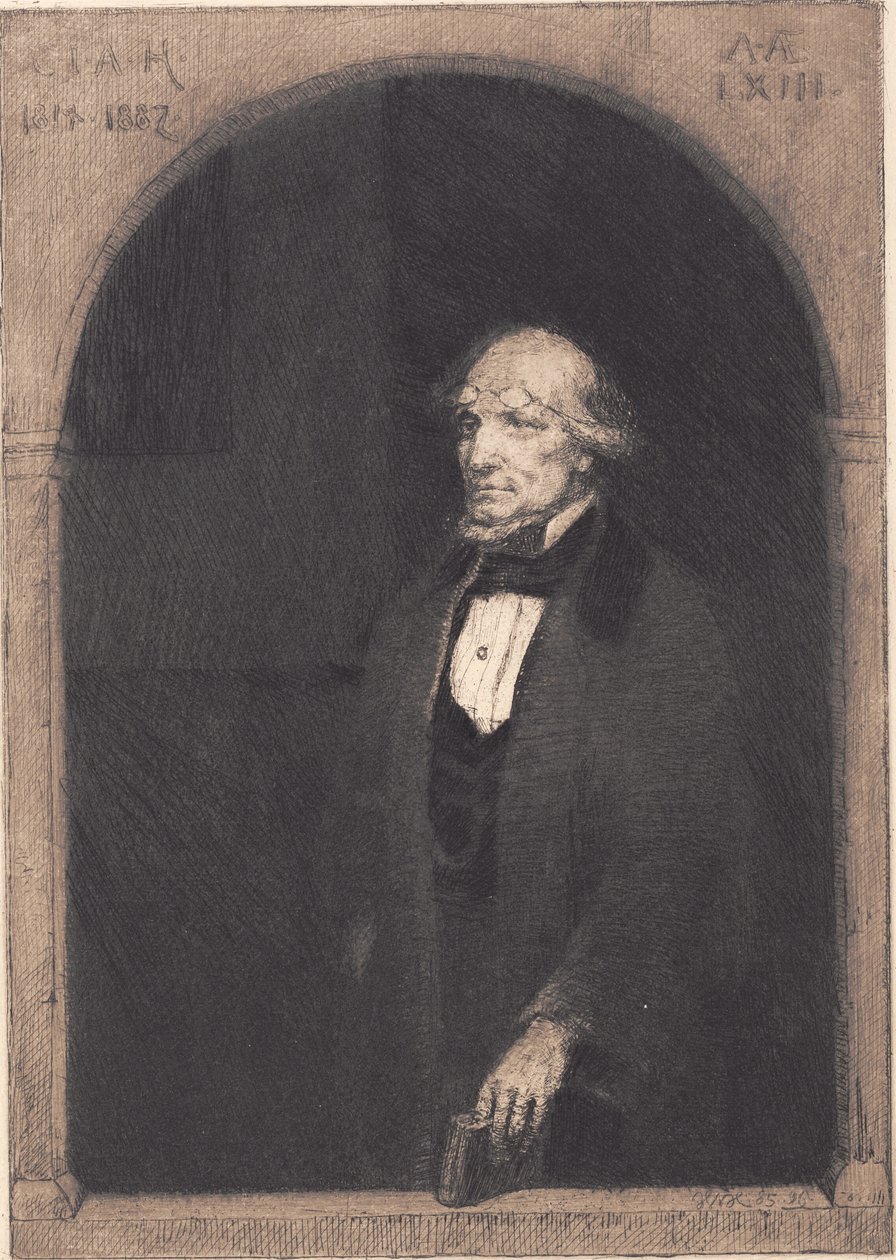 "Retrato do meu pai" de Hans Nikolaj Hansen