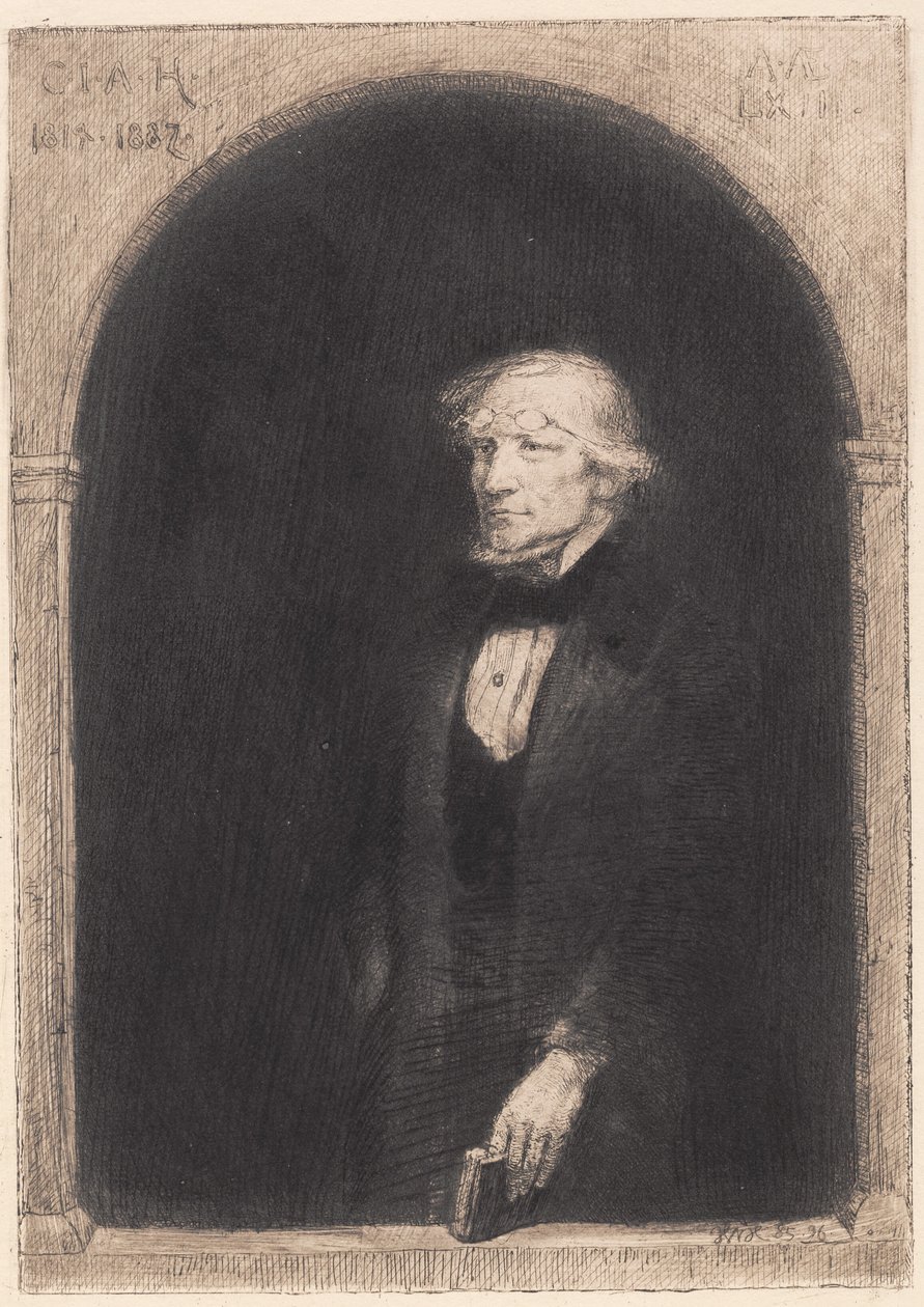 "Retrato do meu pai" de Hans Nikolaj Hansen