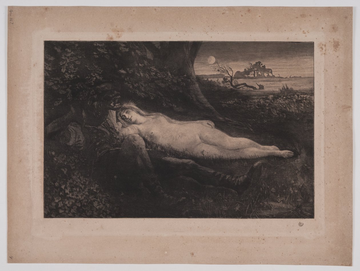 Titânia em "Sonho de uma noite de verão" de Hans Nikolaj Hansen