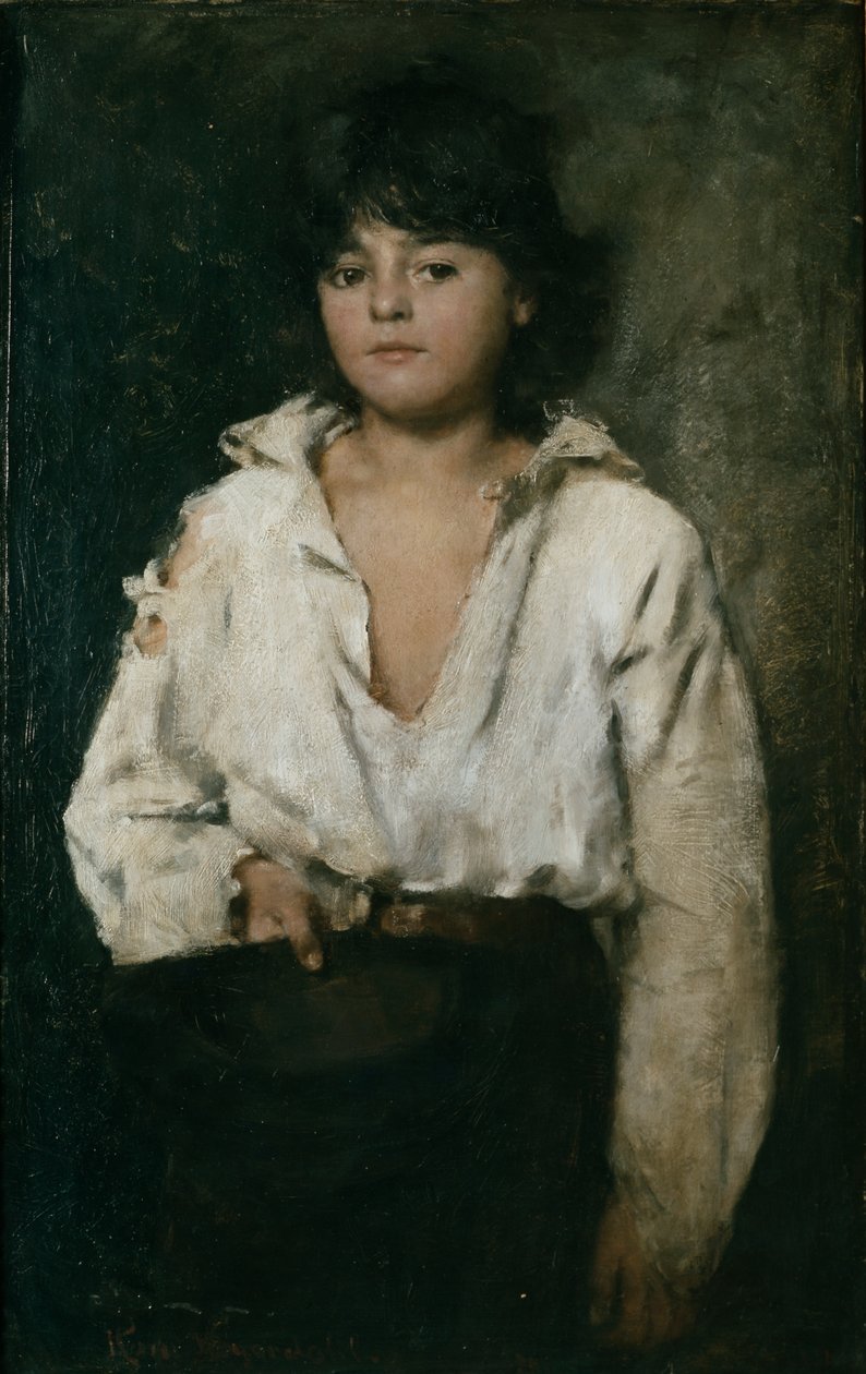 menino italiano de Hans Olaf Heyerdahl