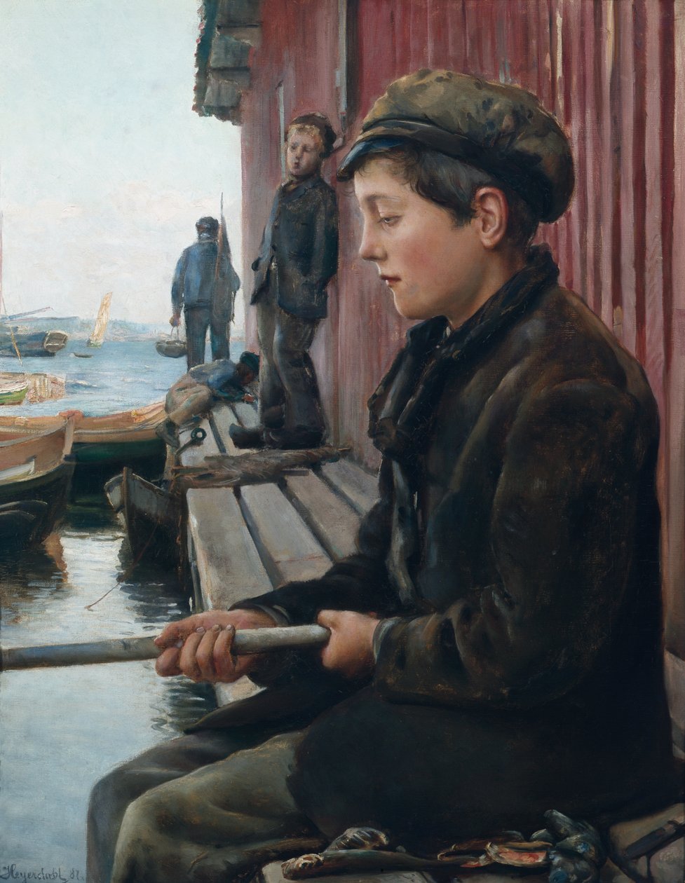 O rapaz da pesca de Hans Olaf Heyerdahl