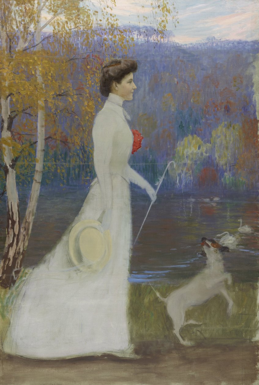 Carolina grã-duquesa de Saxe-Weimar-Eisenach de Hans Olde sen.