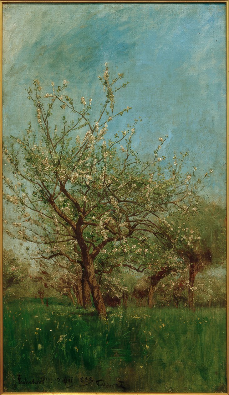 Árvores floridas Uerdenbach de Hans Peter Feddersen der Jüngere